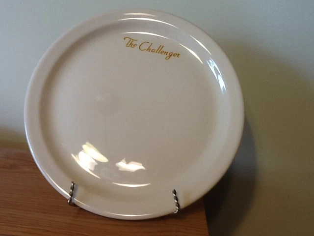 Union Pacific railroad 9” plate. Challenger