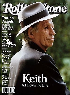 NEW Rolling Stone Magazine Keith Richards USA Newsstand Edition No Mailing Label