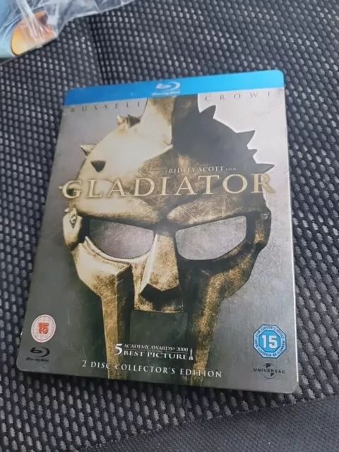 Gladiator 2 Disc Collector’s Edition UK  Blu-ray Steelbook Like New