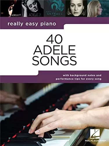 Really Easy Piano: 40 Adele Songs (Really Easy Piano Songbook)