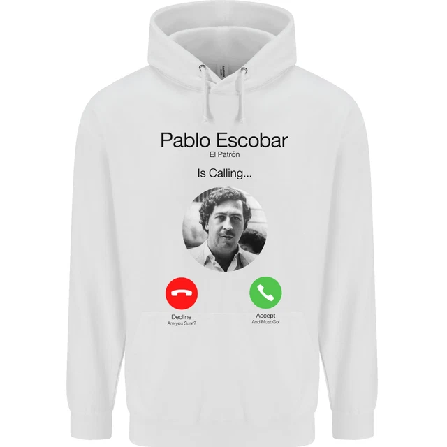 Pablo Escobar El Patron È Chiamata Bambini Felpa