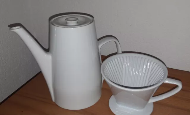 Konvolut Porzellan Melitta Kaffeekanne Und Cilio Kaffeefilter 102