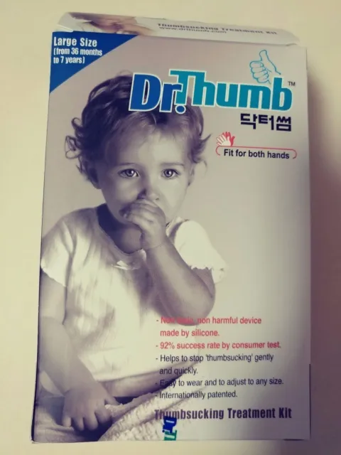 Dr. Thumb Stop Sucking Thumb Finger Protect Guard Large (3-7 Years) 2