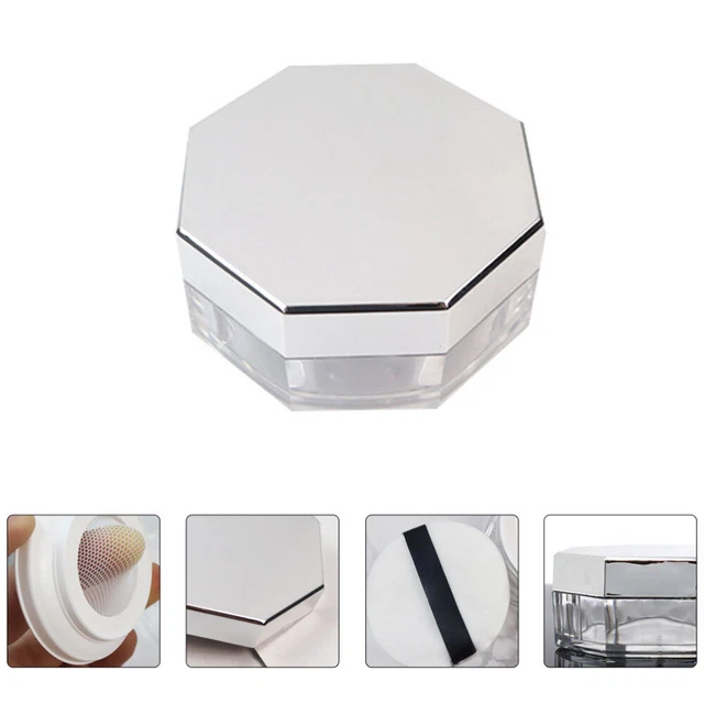 2 Sätze Spiegeloberflächen-Design Chic-Frauen-lose Pulver-Sub-Paketkästen