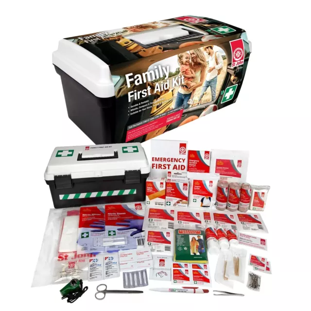 StJohn Ambulance Family First Aid Case Kit Nationally OH&S WH&S Office Compliant