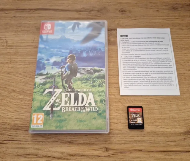 The Legend of Zelda : Breath of the Wild - SWITCH Nintendo FRA EXCELLENT ETAT ++
