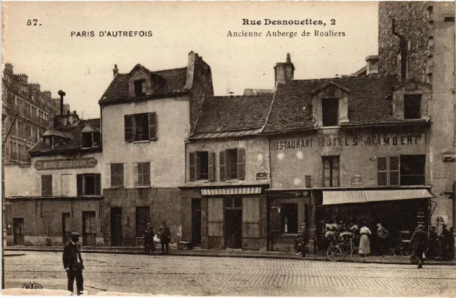 CPA PARIS 15e 2, Rue Desnouettes Auberege de Rouliers (1249235)