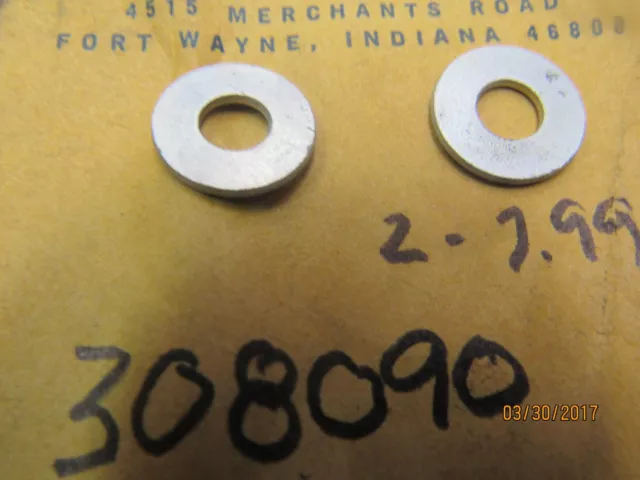 2 New  Omc Oem  Johnson Evinrude Washers 308090