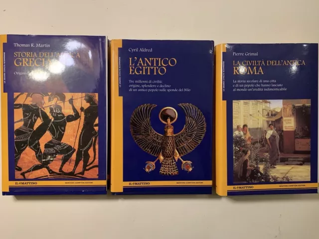 LE GRANDI CIVILTÀ SCOMPARSE vol. 1-2-3 ed. Il Mattino