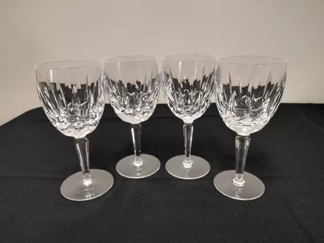 Waterford Kildare Set of 4 Water Crystal Goblets - 7" - Excellent condition! Waterford Kildare Set of 4 Water Crystal Goblets - 7" - Excellent condition!