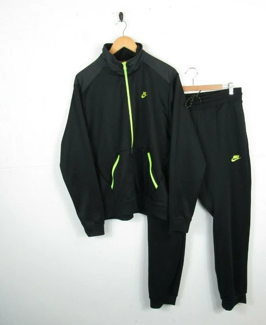 ENSEMBLE DE SURV TEMENT complet homme Nike Tech polaire jaune noir