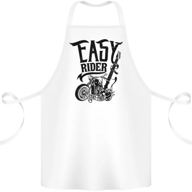 Easy Rider Motorcycle Motorbike Biker Cotton Apron 100% Organic