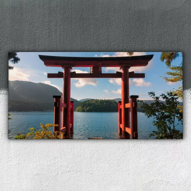 Japan Religion Tempel 100x50 Leinwandbilder Canvas XXL Großbild Deko