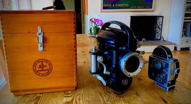 Bolex Paillard Underwater Housing W/Bolex H16M Camera  **Rare**   Museum Quality