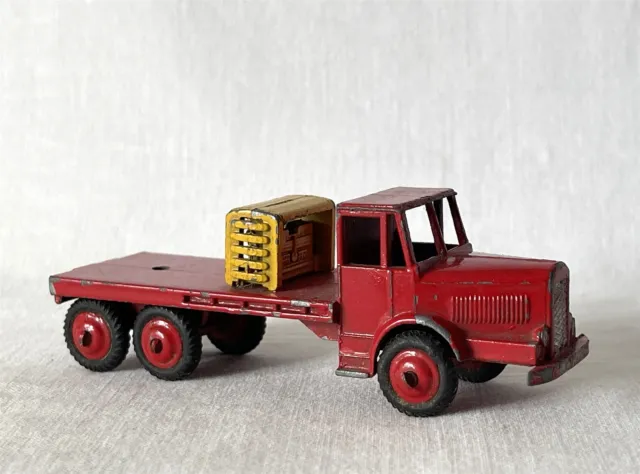 Vintage Playworn BUDGIE Toy Car SALVAGE CRANE SPARES REPAIRS Missing Crane