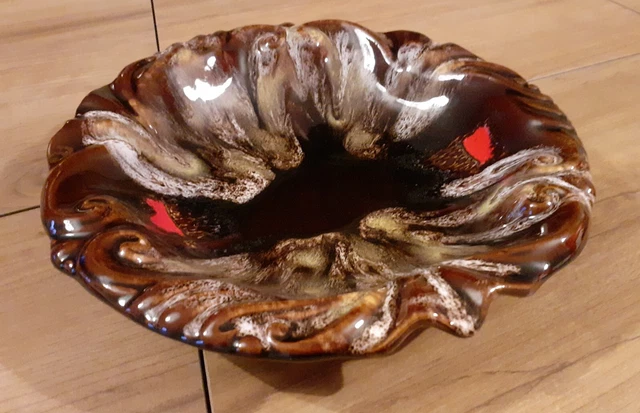 BELLE COUPE sur pied en verre bleu EUR 25,00 - FR