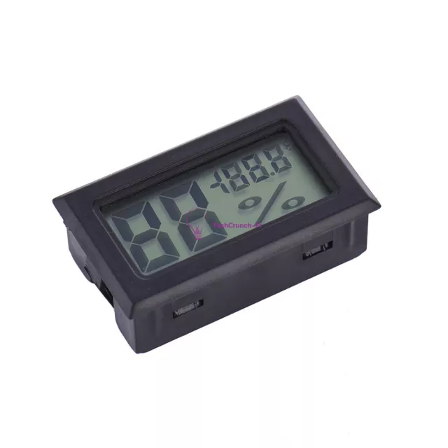 Mini Digital LCD Indoor Temperature Humidity Meter Thermometer Hygrometer 2