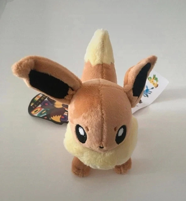 Peluche Pokémon Évoli Tomy - Neuf Sous Blister - Taille Standard