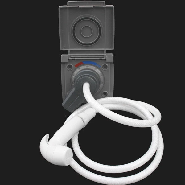 Pommeau Douche Extérieur Camping-Car - Gâchette - 150cm Tuyau | Marvix