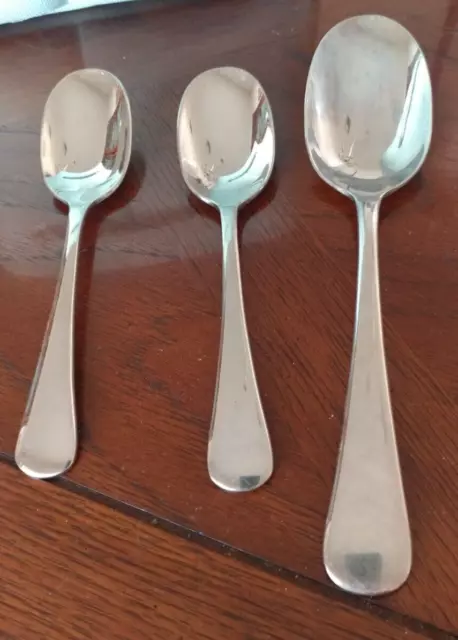 1 porción/2 cucharas de sopa Oneida CHANDLER brillante 18/10 acero inoxidable