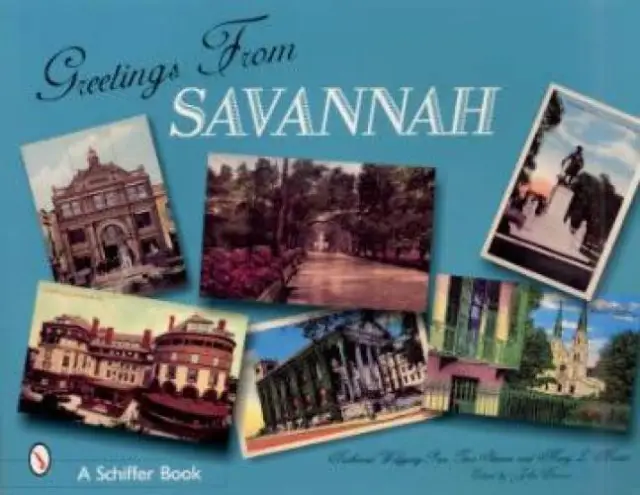 Greetings From Savannah Georgia book Vintage Postcards