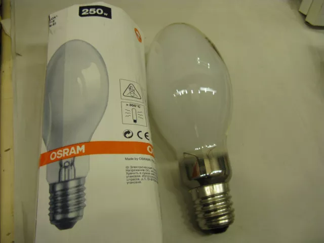 1x NEW Osram VIALOX 250W  E40  NAV-E SON-E High Pressure Sodium Elliptical Bulb