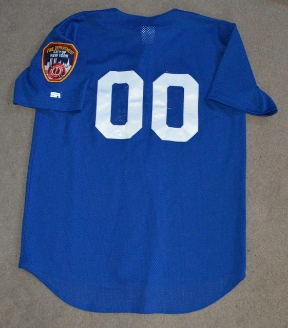 FDNY BED STUY Eagles Game Worn Baseball Softball Jersey Fire Dept New