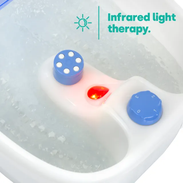 Massaggiatore a infrarossi Vibrante Elettrico Bagno Bagnato Spa Pedicure Footspa Lenitivo 3