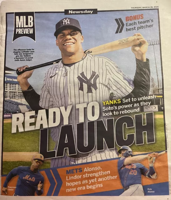 Newsday MBL Preview March 28, 2024 Newspaper
