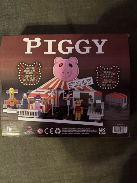 Piggy Roblox Carnival Buildable Building Set w/ Figures & DLC Code 356 Pcs  NIB