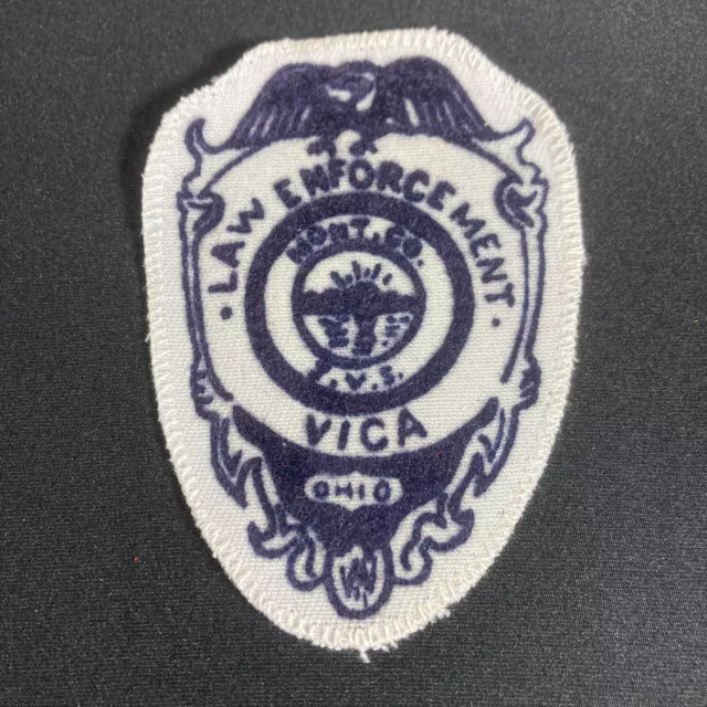 Montgomery County Ohio Obsolete Law Enforcement VICA Police Patch Rare