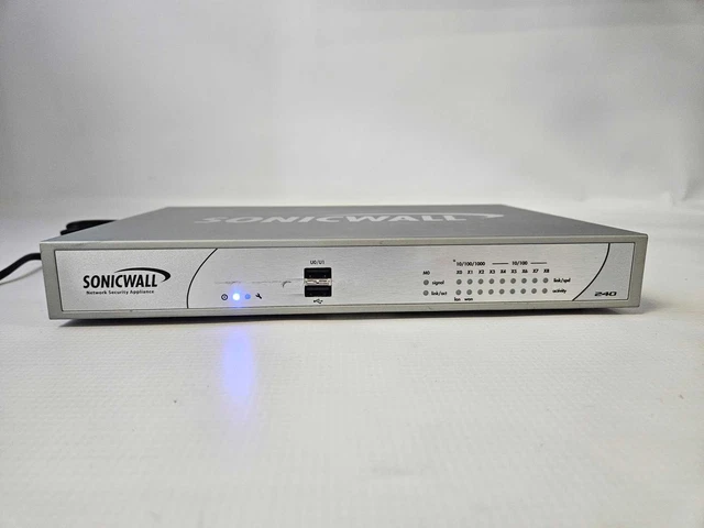Sonicwall NSA 240 APL19-05C Firewall Network Security Appliance )