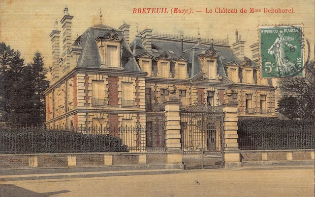 Carte postale Ancienne Dept 27 EURE - Breteuil Château de Mme Debuhorel
