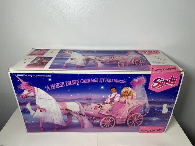 BARBIE CRYSTAL CARRIAGE Calèche Horse Ref 10142 , 1992 Excellent Condition EUR 190,00 - FR