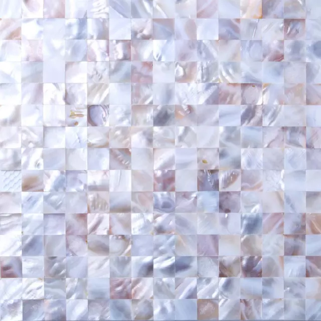 Mother of Pearl Sea Shell Mosaic Tiles sheet (GTR10160)