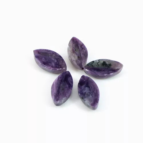 Charoite Marquise Shape Cabochon Loose Gemstone A Quality Size 9x18mm To 10x20mm 2