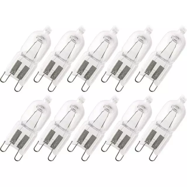 10 x Osram Eco Halogen Stiftsockellampe 48W = 60W G9 klar Halopin 66748 dimmbar 2