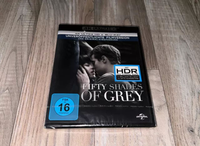 Fifty Shades of Grey - Geheimes Verlangen (4K UHD + Blu-ray)! NEU & OVP!