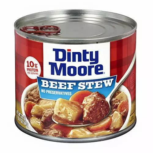 DINTY MOORE Beef Stew with Fresh Potatoes & Carrots 20 Ounce [8-Cans]