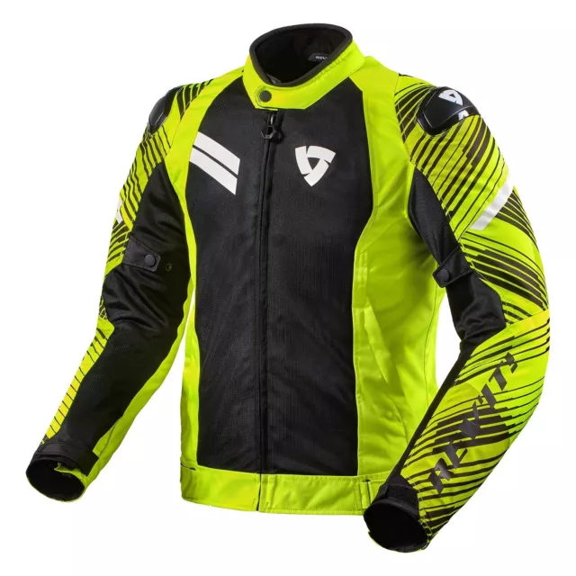 REV'IT! Apex Air H2O Jacket Neon Yellow Black -  Livraison gratuite!