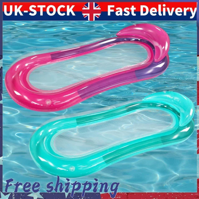 PVC Lounger Floating Toys Durable Inflat Air Mattress Waterproof for Summer Pool