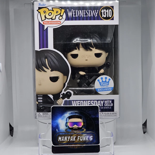 Funko POP! Wednesday 1310# Wednesday Addams with Cello Vinyl Action Figures
