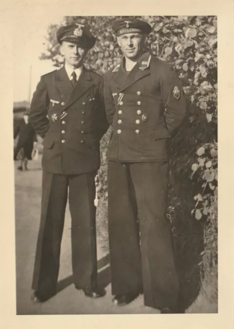 Foto Kriegsmarine Ärmelschild Spanienkreuz Marinedolch 2WK. Abzeichen Navy WWII