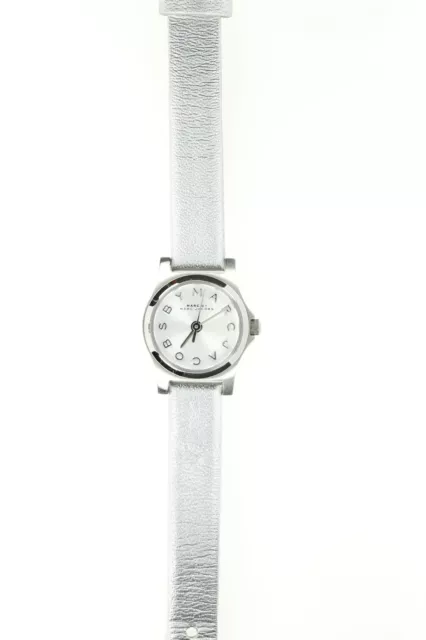 Marc By Marc Jacobs MBM1296 Henry Dinky Silver Strap Mini watch 137984