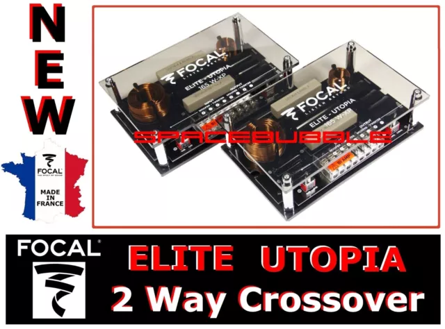 ❤️ FOCAL Elite Utopia Be 🔊   2 Way High End Crossover for Car from 165W-XP Kit