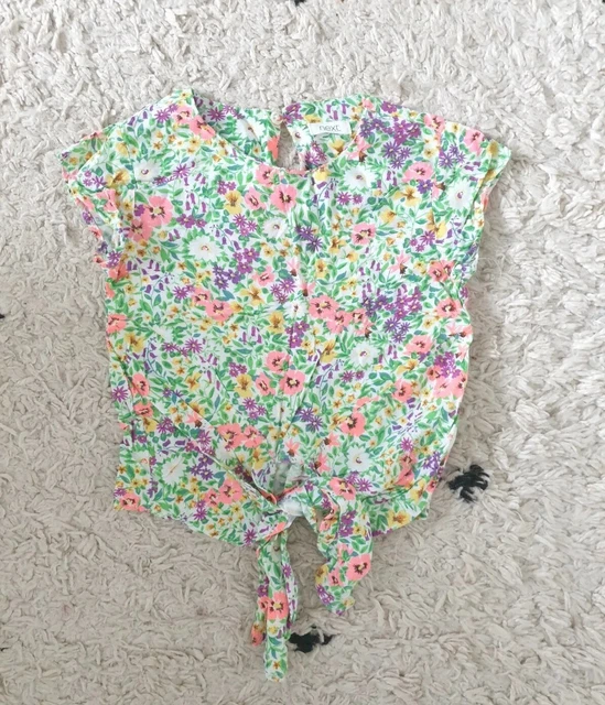 Next Girls pretty floral tie front summer top | 5 years