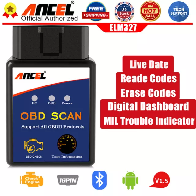 Automotive OBD2 Scanner OBD Code Reader Car Check Engine Fault Diagnostic Tool