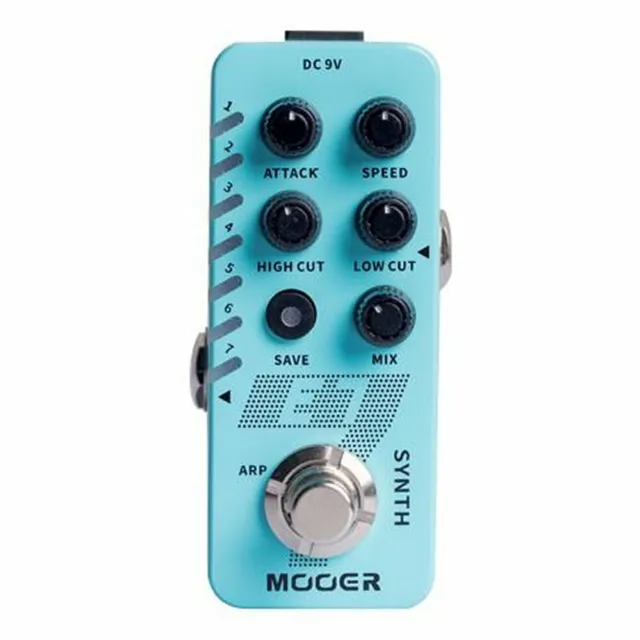 Mooer Micro Compact E7 Polyphonic Guitar Synth Effects Pedal
