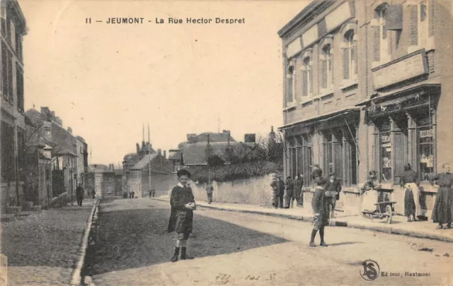 Cpa 59 Jeumont La Rue Hector Despret