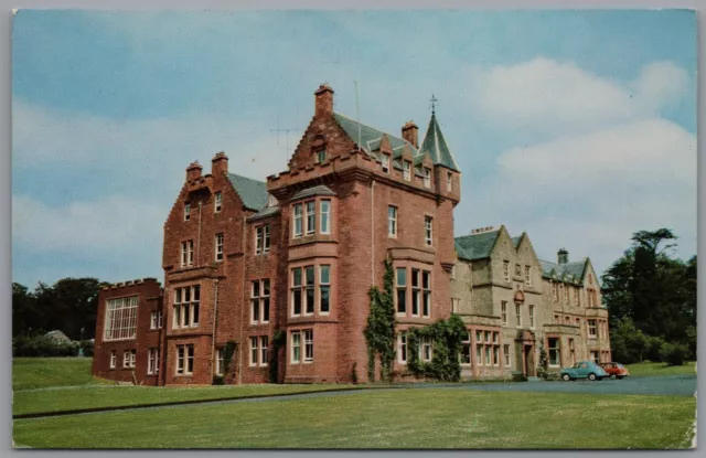 Dryburgh Abbey Hotel St Boswells, Melrose Scotland Postcard Unposted